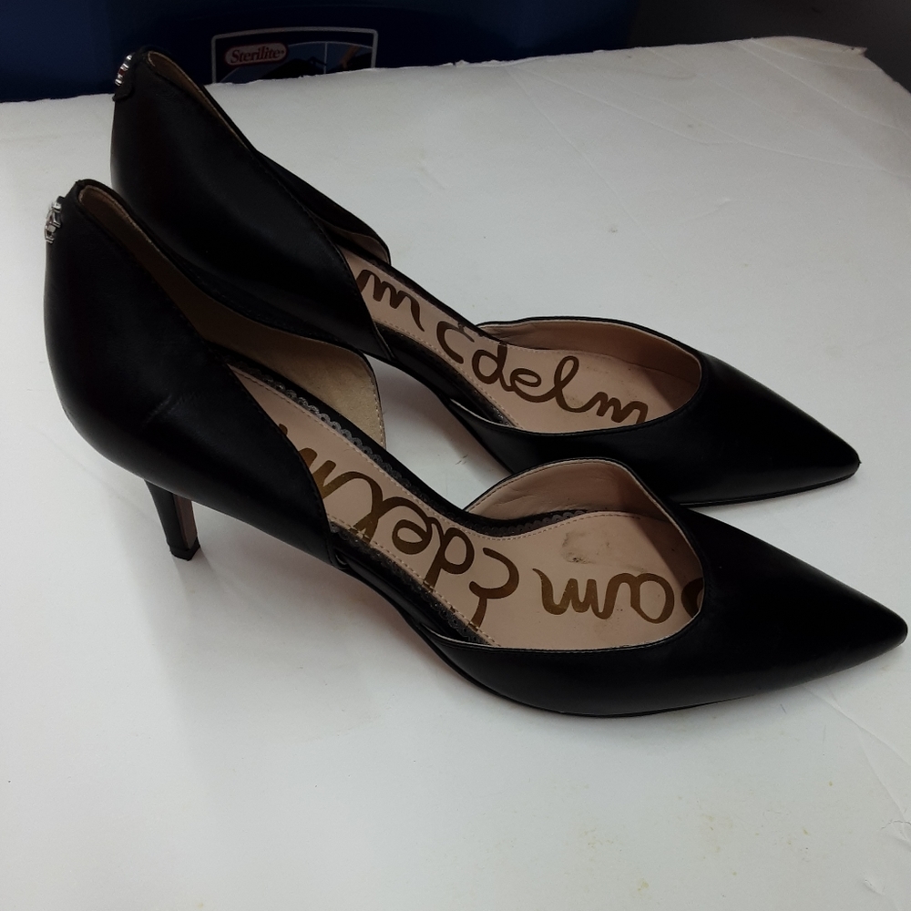 Sam Edelman Black Heels Size 8